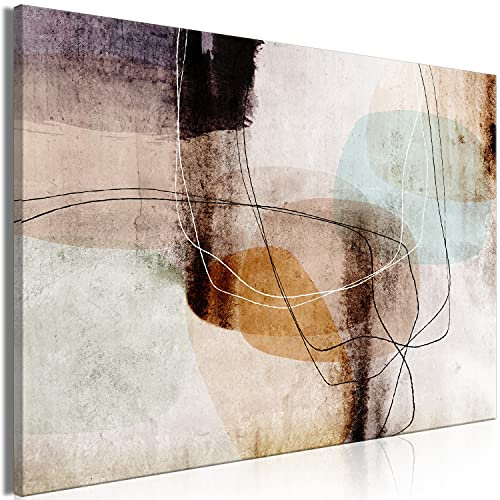 murando Cuadro Acústico Geométrico Diseno 120x80 cm espuma acústica absorbe el sonido aislamiento lienzo de 1 pieza Impresión Artística Decoración de Pared Abstracto Forma a-A-0756-b-a