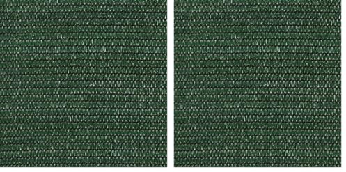 TENAX Filet Brise Vue Soleado 1,00x3 m Vert, Filet Tissé d'Occultation pour Terrasses, Balcons et Jardins, Filet d'Ombrage pour Protéger du Soleil (Lot de 2)
