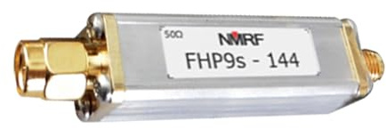 TSMORY Efficient FHP9s-144 - Conector de filtro de paso alto de 144 MHz, filtro coaxial de paso bajo de 5 Ohm para una frecuencia superior