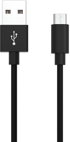 ANSMANN Micro-USB Daten- und Ladekabel / Hochflexibles Kabel aus TPE-Kunststoff mit gespritzter Zug-Entlastung / Für Smartphones Tablets Spielekonsolen Kameras Powerbanks etc / 120 cm Länge