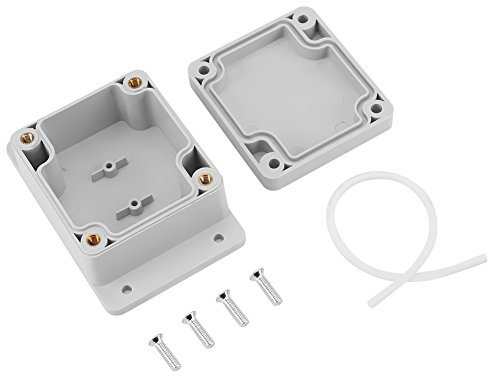 Junction Box IP65 Waterproof Electrical Project Box Adaptable Enclosure Instrument Case for Indoor and Outdoor Electrical Communications Lighting Cable Electrics Connections