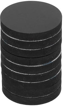 PATIKIL Pegatinas Antideslizantes para Muebles 1-9/16 (40mm x 5mm), 16 Piezas Pies De Goma Redondos con Adhesivo Protectores Antirrayados para Suelos De Madera Electrónicos Cama Cajones