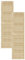 Lamellentüren Holz 2er Pack 444x1700 mm | Holztür aus massiver Kiefer mit fühlbarer Struktur | Möbelfronten für kreative Renovierung | Lamellentür für Schrank oder Garderobe | Natur