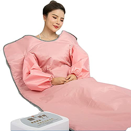 Samnuerly Manta de Sauna de Infrarrojos Oxford, Manta de Vapor de infrarrojo lejano (FIR) Sauna terapéutica para pérdida de Peso, desintoxicación, relajación, SPA en casa con Control Remoto