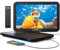 GOnavidio 15,4“ Lecteur DVD Blu Ray Portable avec câble HDMI, Rotatif à 270° HD 1920x1080, Lecteur Blue Ray Portable avec Batterie Rechargeable 5 Heures USB/SD (0511)