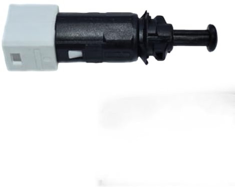 Interruptor de Luz de Freno 4 Pines, Interruptor Luces Freno, Compatible con Renault Twingo Kangoo Trafic 7700414988, Fáciles de Instalar e Ideales Plástico Negro