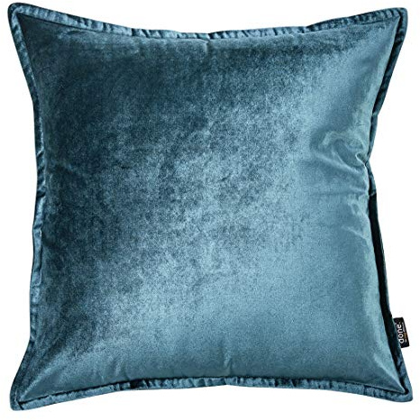 done. Cushion Glam Kissenhülle 65 cm x 65 cm Petrol