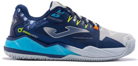 Joma Serie Spin Men, Scarpe da Ginnastica Basse Uomo, Azul petróleo, 42.5 EU
