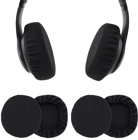 BlingKingdom 2 Pairs Headphone Covers for Ears, Gym, Gaming (9-11 cm)