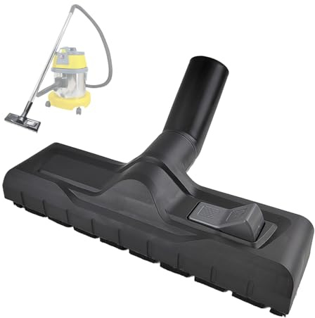 Cepillo Aspiradora Universal para Kärcher WD5, WD6, Piezas de Repuesto de Boquillas para Suelos, Fuerte Succión, Reutilizable, Adecuado para la Limpieza de Salones, Dormitorios y Baños (Negro)