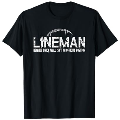 American Football Lineman T-Shirt