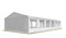 TOOLPORT Partyzelt 6x12 m Pavillon Starke PVC 600 N Plane wasserdicht und schneller Aufbau