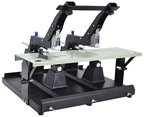 Doppelkopfhefter, Broschürenmacher/Hefter Mit Klemme, Bindestärke 40 Blatt, Manuelle Flachheftung, Doppelzweck-Heftermaschine, Hochleistungs-Heftermaschine Für Die Buchbindung