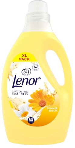 LENOR FABRIC CONDITIONER SUMMER BREEZE 80 WASHES 2460ML