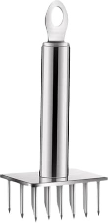 Aiguille attendrisseur de viande en acier inoxydable - Outil marteau à viande - Attendrisseur à viande - Outil d'agrafage pour steaks - Outils robustes pour viande et volaille pour steak