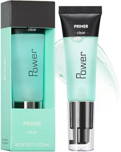 Hydrating & Smoothing Gel-Based Face Primer, Moisturizes & Grips Makeup, Long-Lasting Foundation Primer for a Flawless Look (Green)