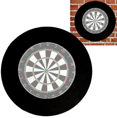 Anneau de protection murale en EVA pour cible de fléchettes APEXDART convient aux cibles de 45 cm d’épaisseur 1 pouce/2,5 cm 4 pièces