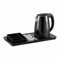 Royal Catering Electric Kettle Hot Water Kettle Boiler Coffee & Tea Station Wireless 1.2L 1800W RC-HKS01 (Stainless Steel, Plastic, Limescale Filter, Drip Tray, Swivel Base)