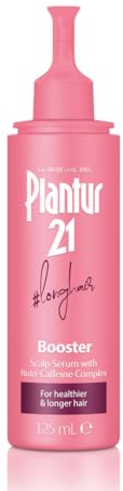 Plantur 21#longhair Booster for Long and Brilliant Hair 125ml | Womens Booster For Hair Growth | Booster Hair Serum Without Silicones Or Parabens | Energy Kick for Hair Roots