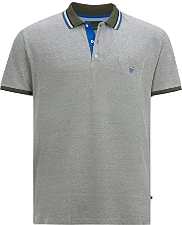 Charles Colby Herren Poloshirt Earl Ivor Oliv 4XL (XXXXL) - 68/70