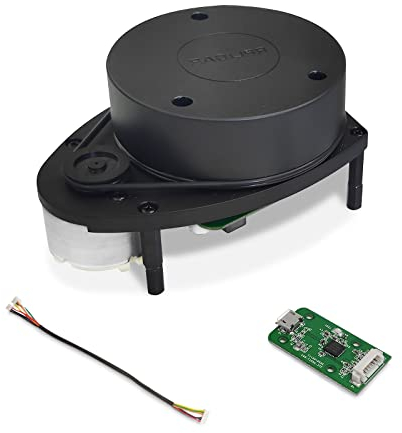 WayPonDEV RPLIDAR A1M8 Telemetro 2D 360 gradi 12 metri Scanner sensore LIDAR per evitare ostacoli e navigazione robot