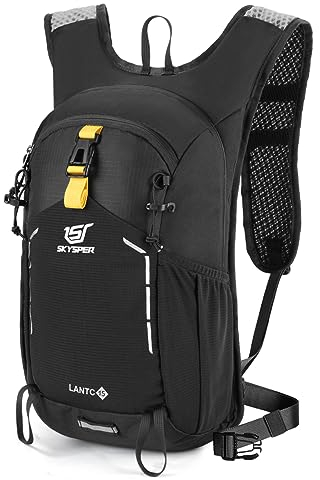 SKYSPER Wanderrucksack Herren 15L Rucksack Klein Tagesrucksack Trekkingrucksack für Camping Outdoor Travel Wandern