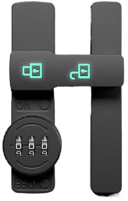 Cerradura Para Armario Con Combinación | Candado Para Cajones y Armarios | De Seguridad Antirrobo Sin Taladros Para Dormitorio Cocina Hogar Y Lugar De Trabajo