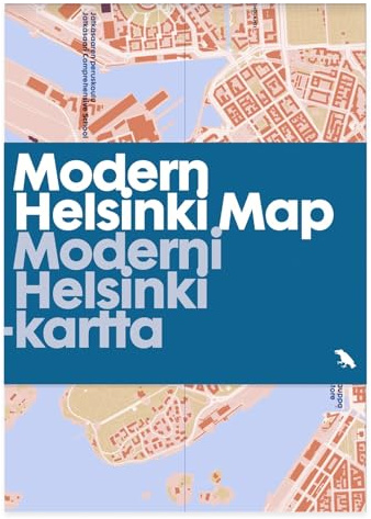 Modern Helsinki Map / Moderni Helsinki-kartta: Guide to Modern Architecture in Helsinki
