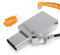Mini USB C Stick Dual 32GB - 2 in 1 Funktion > USB 3.0 & Type C < Wasserdicht, Klein & Extrem Schnell - Aus Metall Ideal für Schlüssel-Anhänger - Flash Drive Speicherstick USB-C 32 GB
