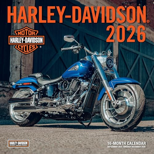 Harley-Davidson 2026 12x12: 16-Month Calendar--September 2025 through December 2026