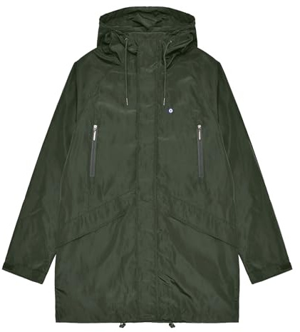 Lambretta Mens Heaton Waterproof Parka Jacket - Khaki - M