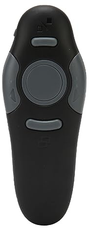 RASTKY Clicker per Presentazioni Wireless USB con Design Ergonomico, Raggio di Controllo di 49,2 Piedi, Telecomando per Presentatore per Insegnanti e Lavoratori