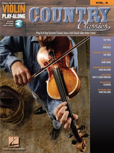 Country classics violon +cd: Violin Play-Along Volume 8