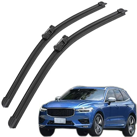 Scheibenwischer Für Auto Scheiben Wiper Blades Für XC60 MK2 2018-2019 2020 Wischerblatt Vorne Wischblätter Gummi Windshield Wipers 650mm+475mm fit Schieberegler