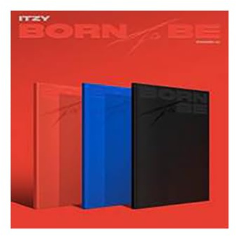ITZY - BORN TO BE Limited Version KPOP Album Photobook+Photocard+Postcard (Standard Black Version)