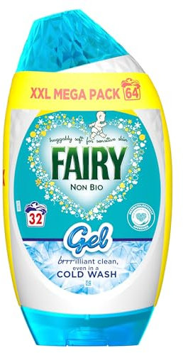 Fairy Non Bio Detergent Gel 64 Washes