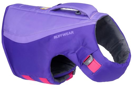 Ruffwear, Float Coat Dog Life Jacket, Swim Vest, Purple Lily, X-Large