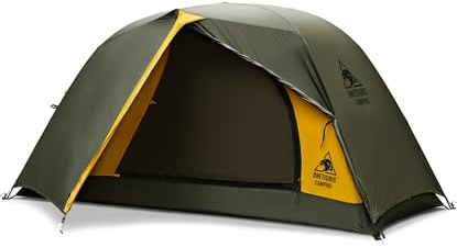 OneTigris Stella - Tenda a zaino per 1 persona, autoportante, leggera, 3000 mm, impermeabile, 4 stagioni, per attività all'aperto, escursionismo, alpinismo (verde)