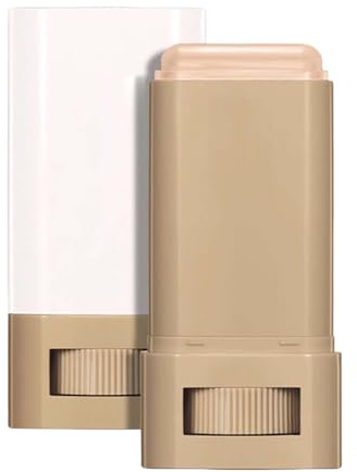 Full Coverage Foundation Stick, Skin Tint Balm For Black Women, Cream Makeup With Brush, Longwear Concealer And Contour Stick Matte Finish To Cover Blemishes