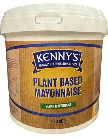 Kenny’s Vegan Mayonnaise 5 L – Plant-Based Mayo for Catering, Sandwiches & Salads