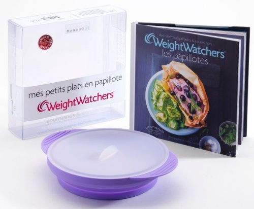 Mes petits plats en papillote WeightWatchers: 1 livre de 32 recettes + 1 papillote rétractable en silicone pour 2 personnes