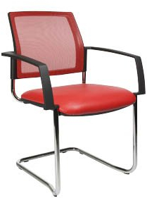TOPSTAR 2 BtoB 20 Besucherstühle rot