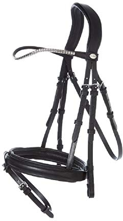 Trense Clinchesse, KB, schwarz-silber