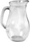 mille idee Caraffa Brocca Con maniglia Vino Aperitivo Sangria 0,25 L in Vetro Trasparente 6 pz