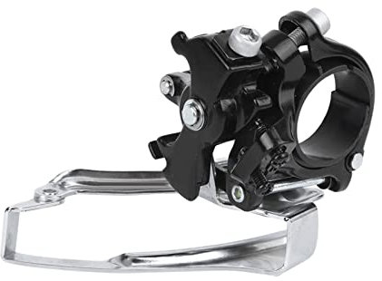 ANKROYU Fahrrad-Umwerfer, Fahrrad-Vordergetriebe aus Aluminiumlegierung, Leichter Fahrrad-Umwerfer, Fahrrad-Ersatz-Umwerfer für das Radfahren