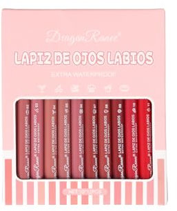 12 Pcs Lip Liners Set, Wasserdichte Lipliner