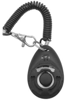 BWOOOWE Clicker per Cani Addestramento Professionale con Laccetto Spirale Portatile Strumento Addestramento Cani Gioco Interattivo Educazione Canina