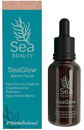 Prisma Natural Glow Face Serum | With Antioxidants & Active With Moisturising & Firming Brightening Effect | Women & Men | 30ml | Face Care | With Organic & Prebiotic Seaweed Extract