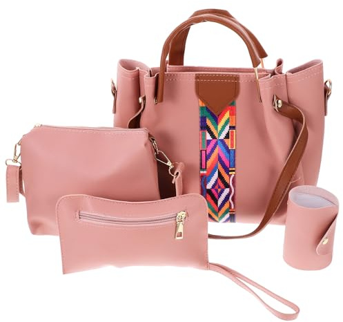 VALICLUD Bolsos De Mano Para Mujer Bolso De Mano 1 Juego Para Mujer Elegante Bolso De Hombro Bolso Casual Monedero Almacenamiento Bolsas Bolso Bandolera Damas Capacidad Azul