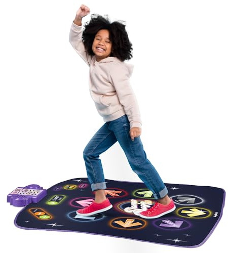 JOYBERRI Dance Mat - with 8 Levels & Songs, 3 Speeds and 2 Modes - Light Up Electronic Kids Dance Mat for Kids Ages 4-8, 8-12, Toddlers 3-5 / Dance Pad, Dancing Mat Toy Gift for Girls and Boys